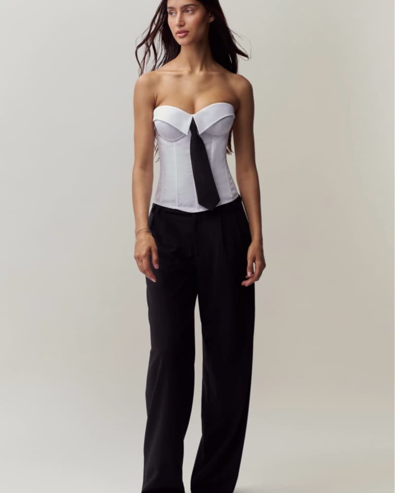 Danielle Guizo Chrys Oxford Corset - Image 4