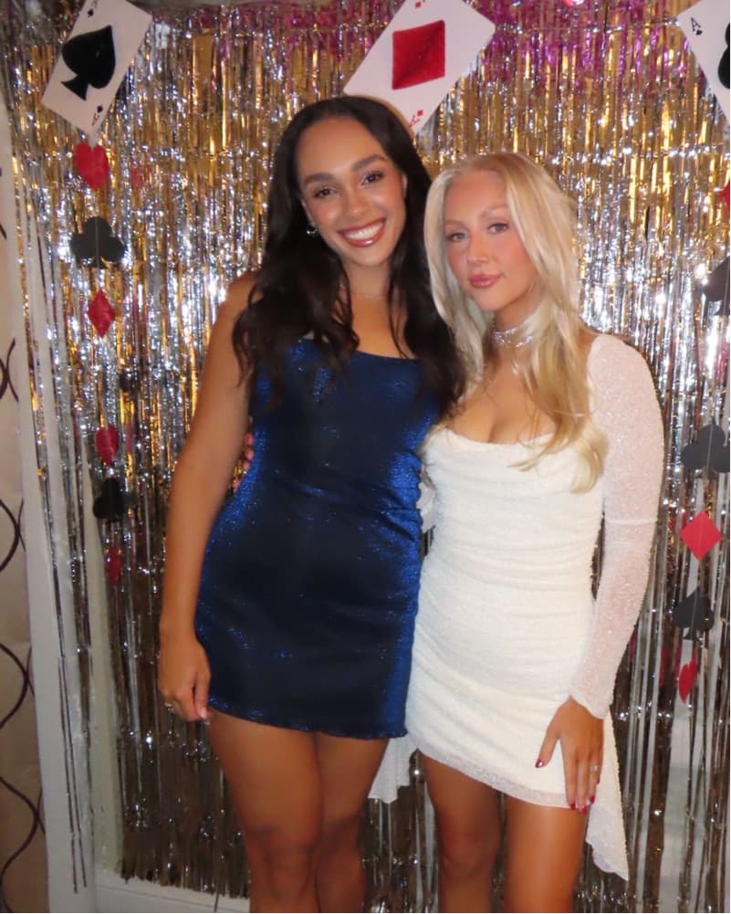 Sparkly Asymmetrical Mini Dress  - Image 6