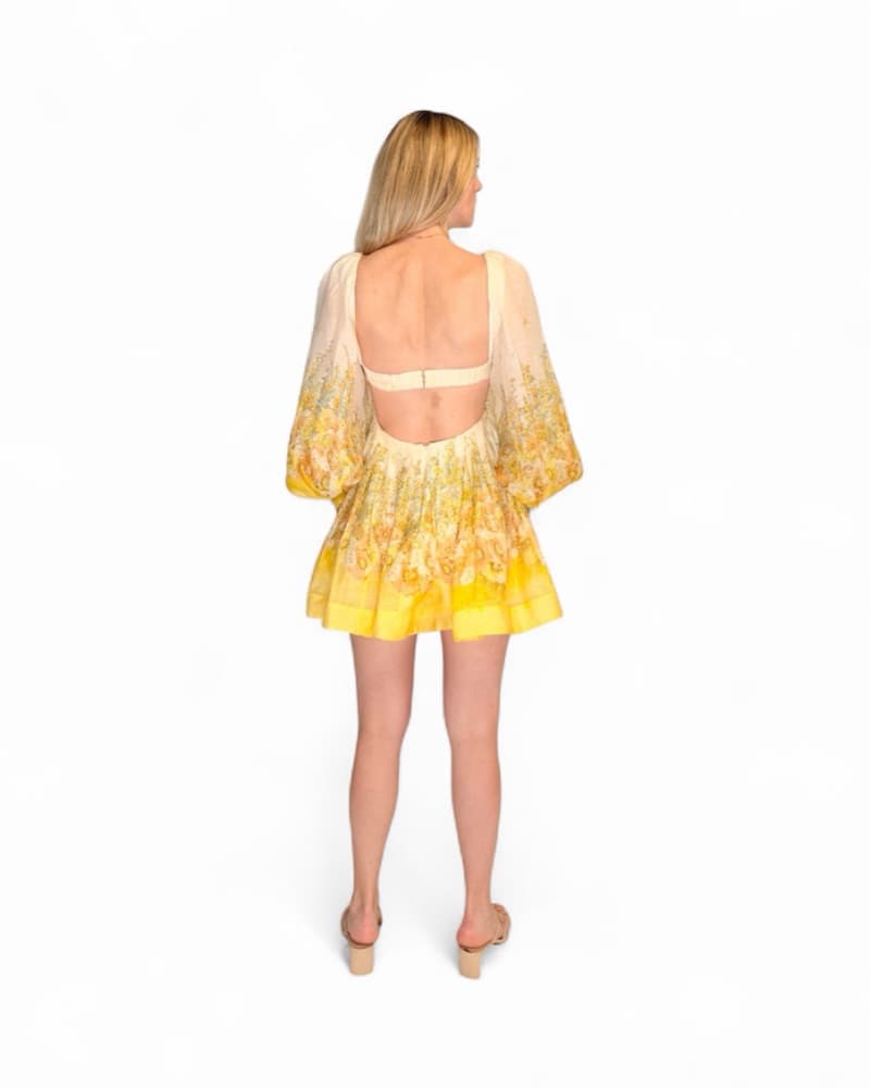 Zimmermann Lemon Medow Dress - Image 3