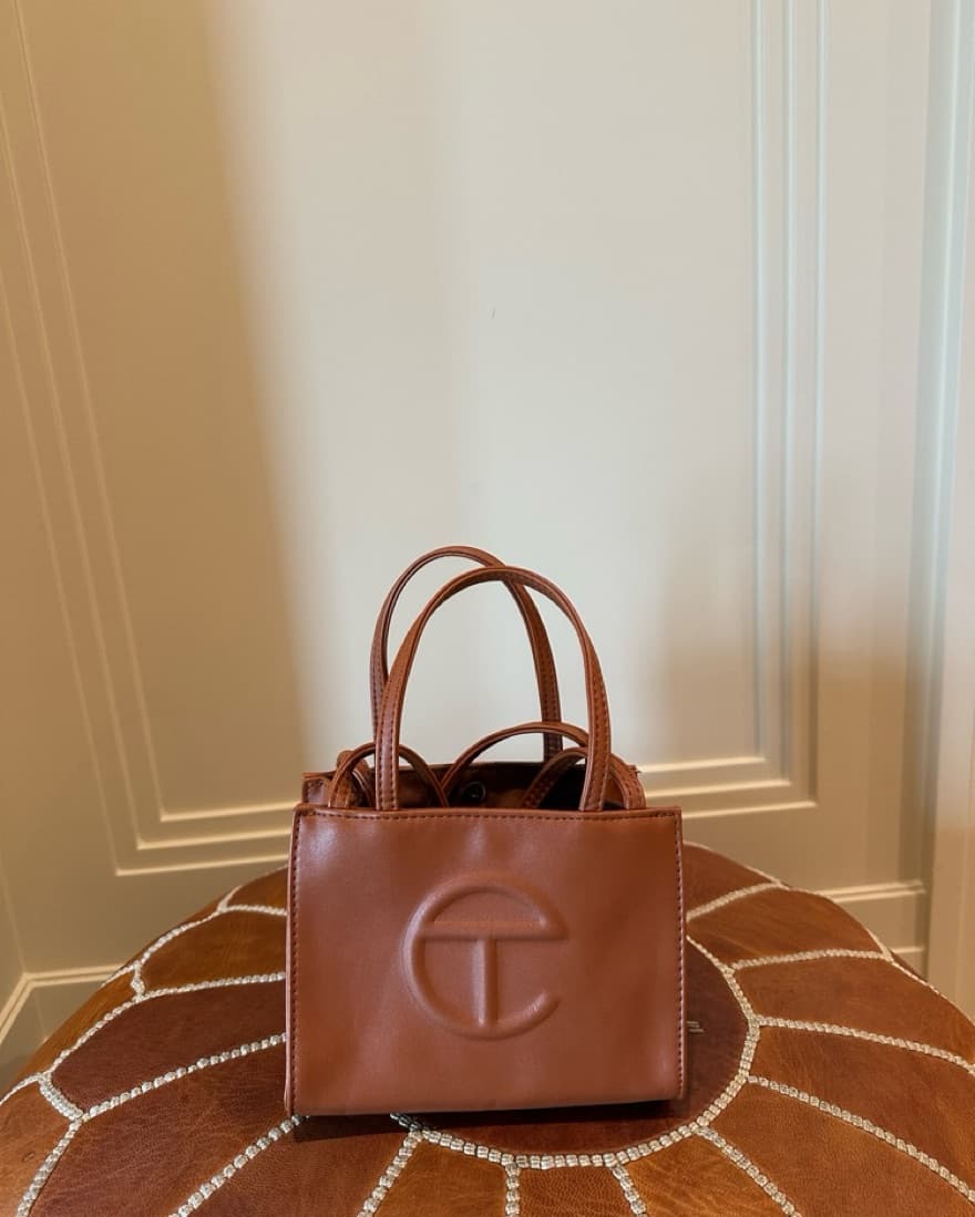 Brown Mini Telfar - Image 1