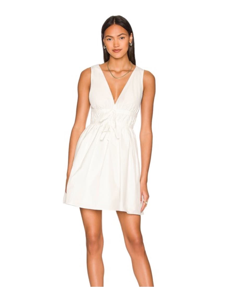 Amanda Uprichard White Sleeveless Dress - Image 4