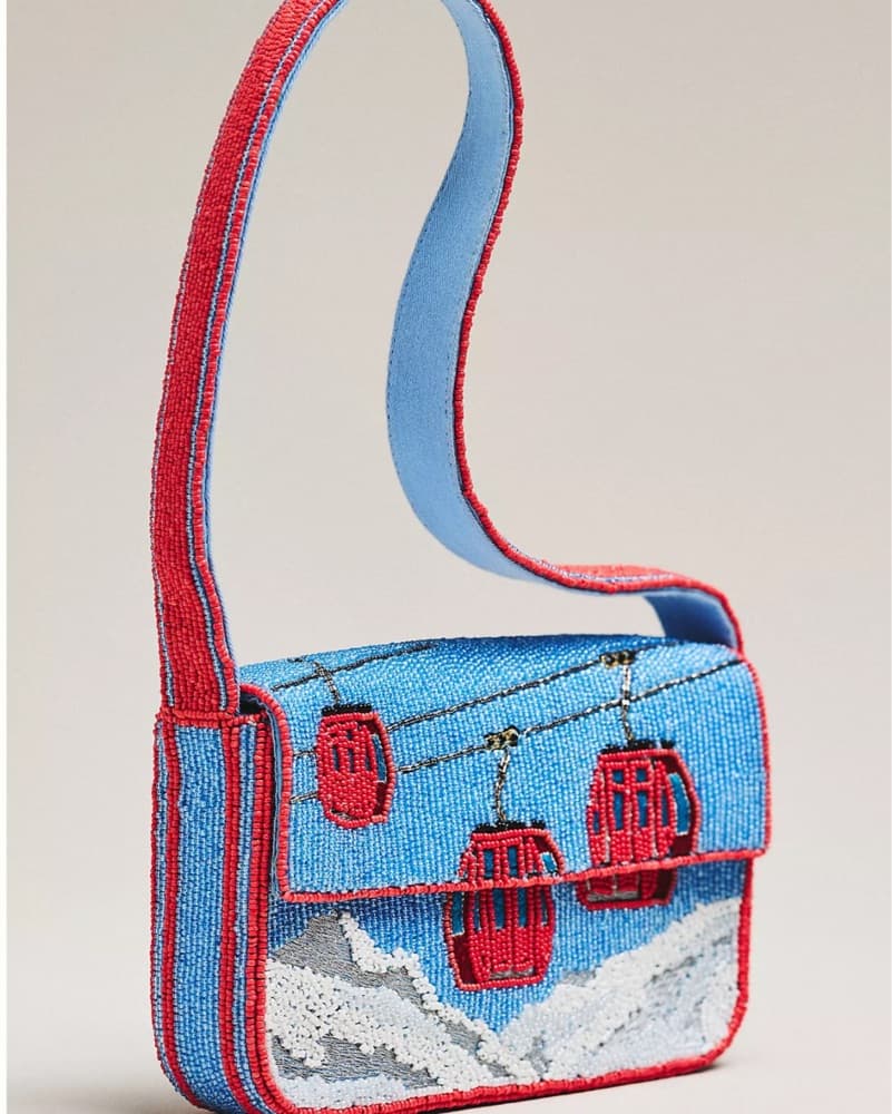 Ski Lift Beaded Purse  - Image 2