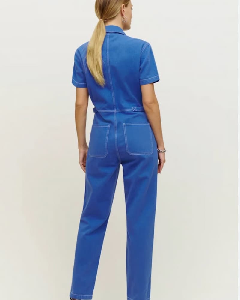 Reformation Blue Jumpsuit - Image 2