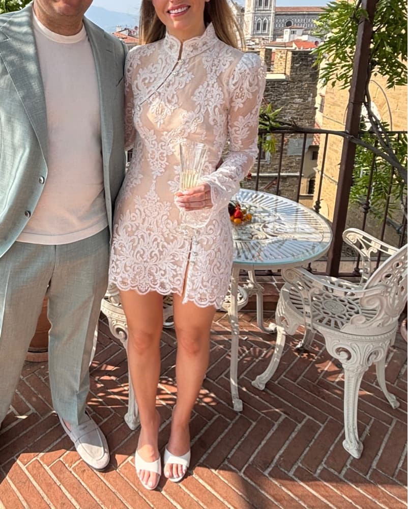Stone Cold Fox white Lace Dress  - Image 2