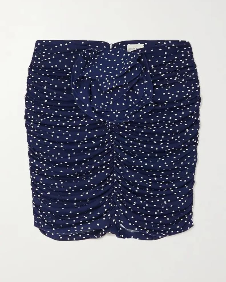 Magda Butrym Polka-dot Mini Skirt  - Image 2