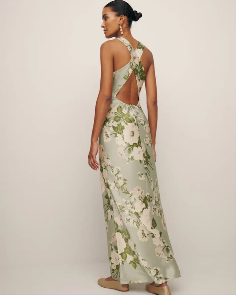 Elegant Floral Maxi Dress - Image 4