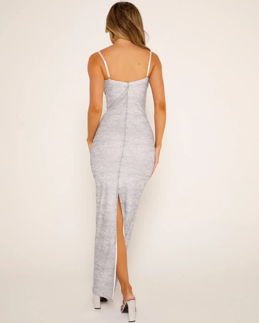 TigerMist White Lace Maxi Dress  - Image 2