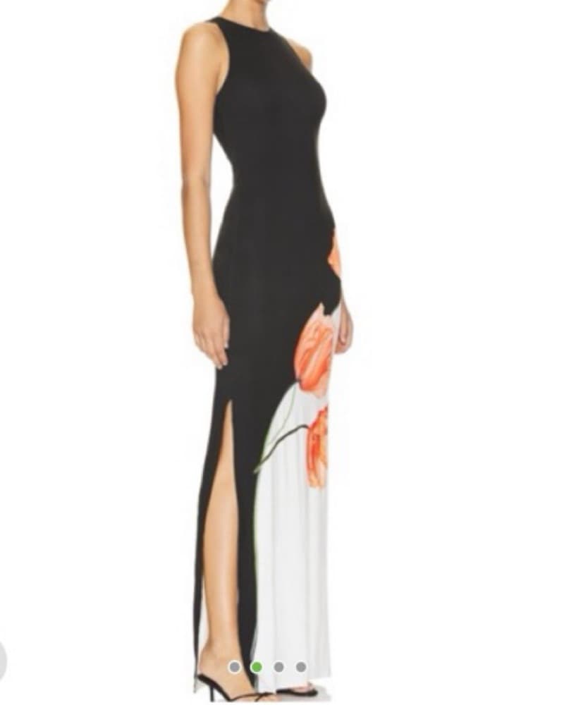 Alice and Olivia Black and White Dress - Image 2