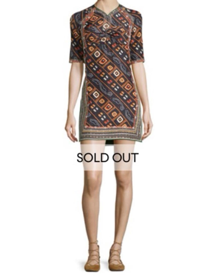 Isabel Marant Embroidered Mini Dress - Image 3