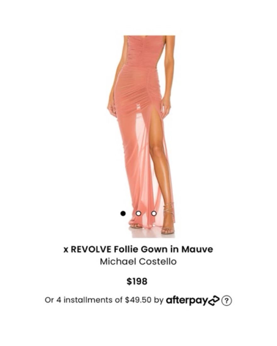 Gown In Mauve - Image 1