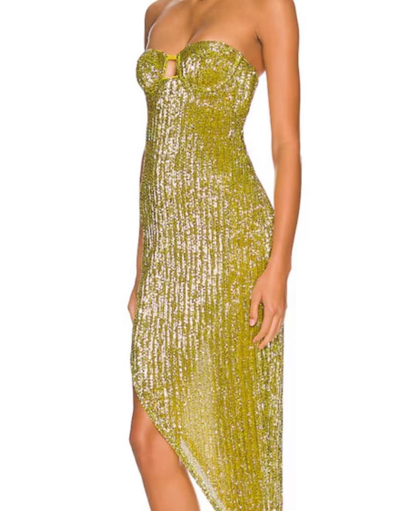 Camila Coelho Mackenzie Midi Dress - Image 3