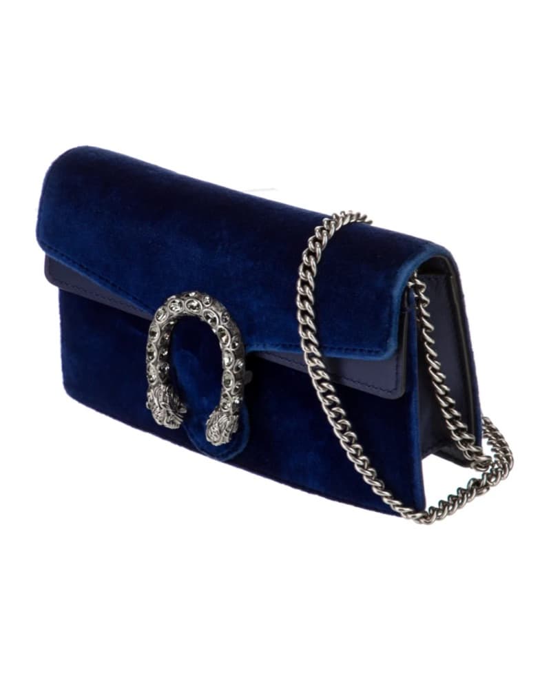 Gucci Dionysus Super Mini Velvet Bag - Image 3