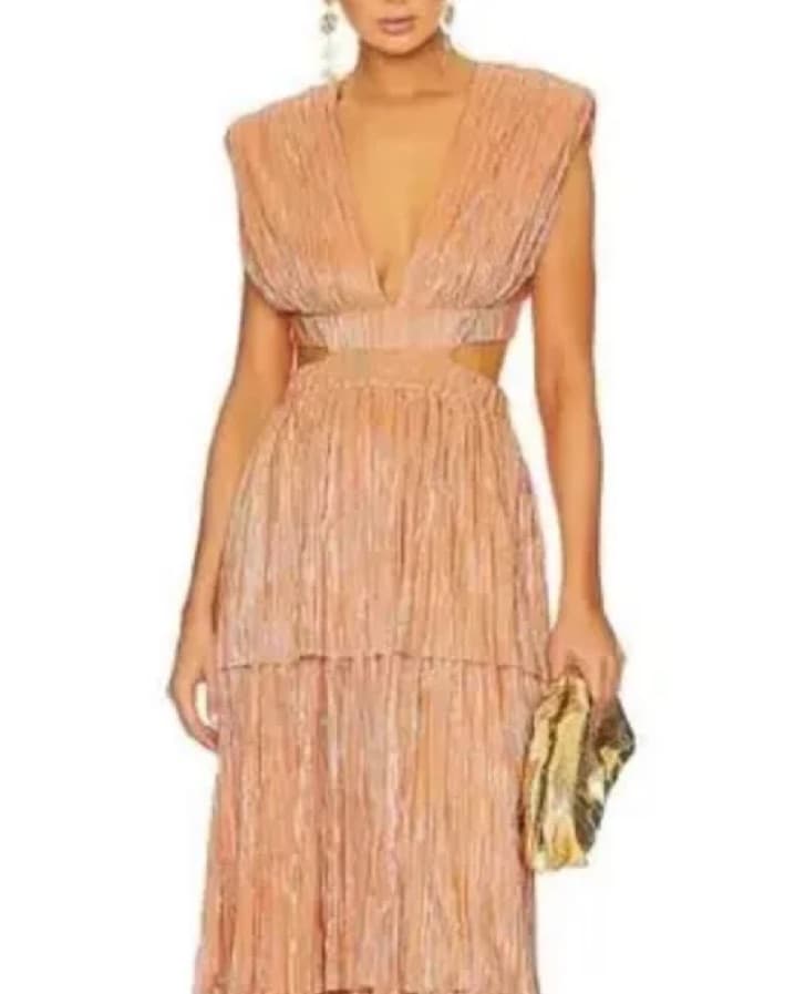 Sabina Musaysv Orange Gown - Image 1