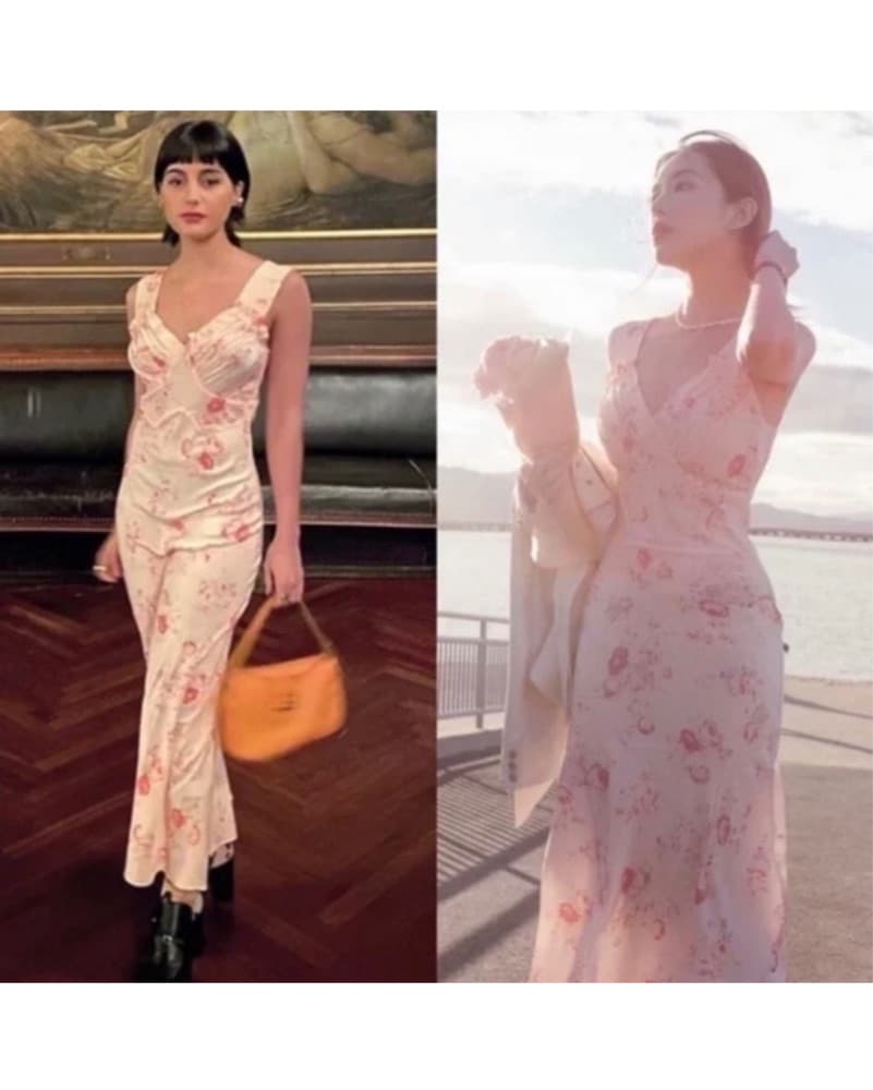 Realisation Par Pink Floral Dress - Image 5