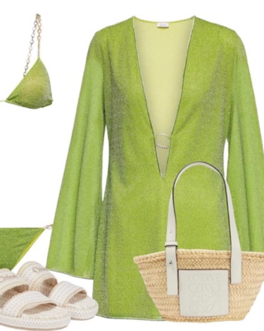 NYE Oseree Cover Up - Lime - Image 2
