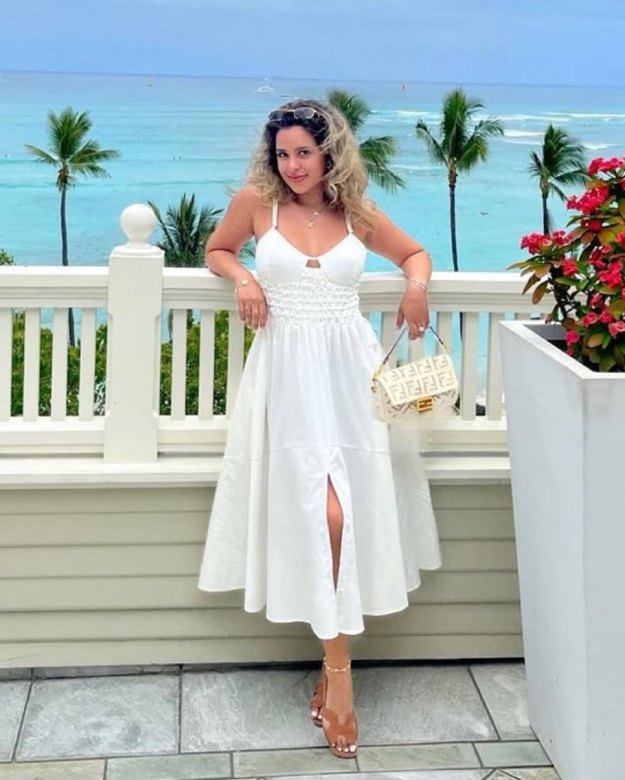 Cult Gaia White Brynn Dress - Image 1
