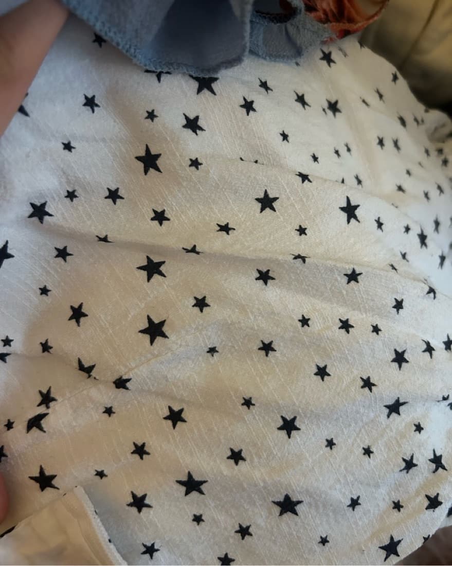 Starry White Open Back Dress - Image 3
