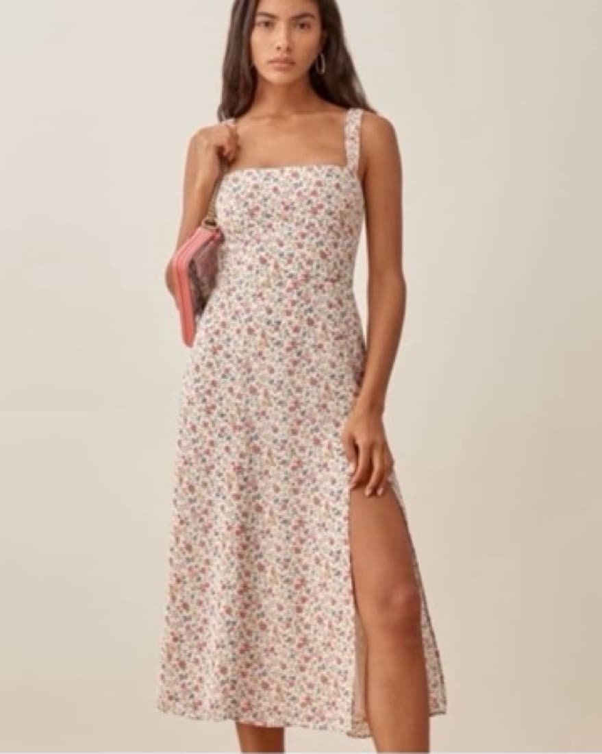 Reformation Dominique Dress Color: Ronan - Image 1