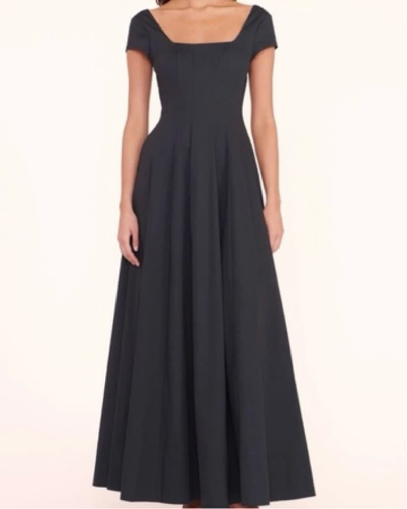 STAUD Wells Maxi Dress - Black - Image 1