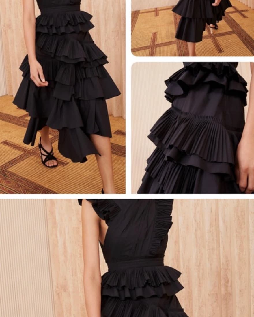 Ulla Johnson Aurore Dress Noir - Image 2