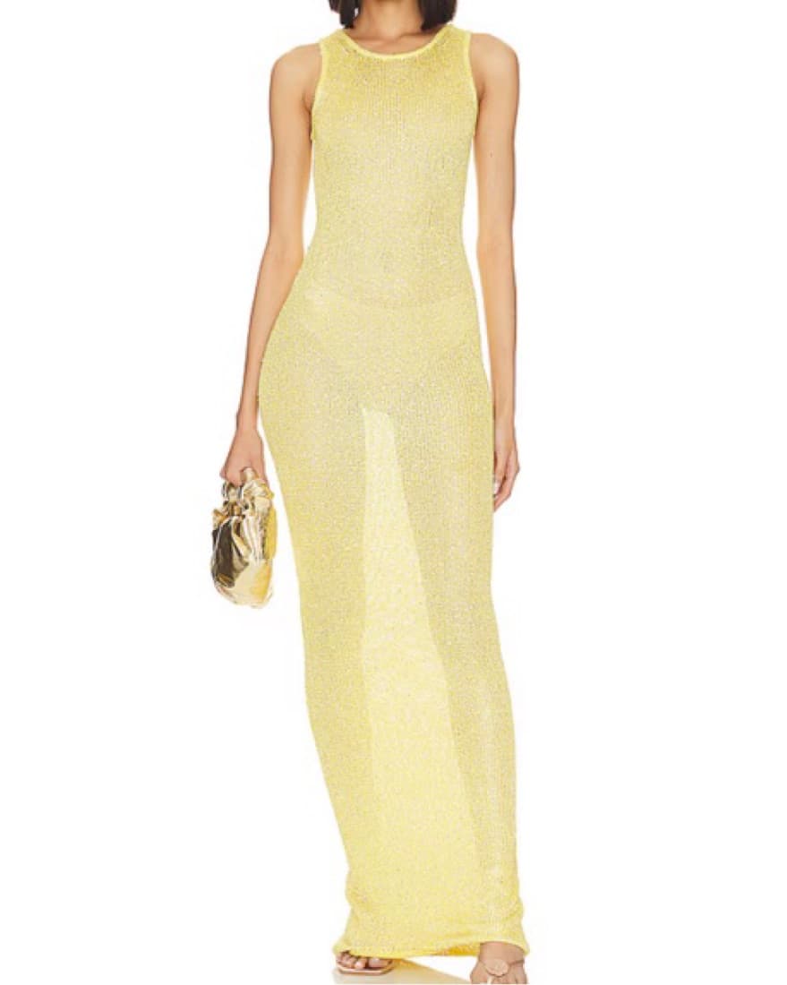 Asta Resort Sequin Maxi Dress - Image 1