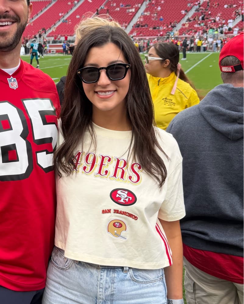 49ers Crop Top - Image 1