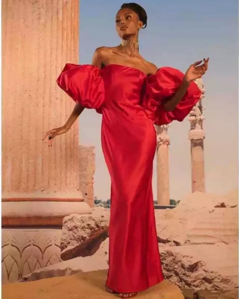 Cult Gaia Red Dress - Image 1