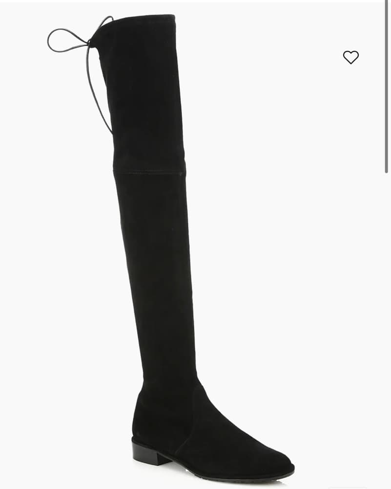 Stuart Weitzman Suede Thigh High Boots - Image 4