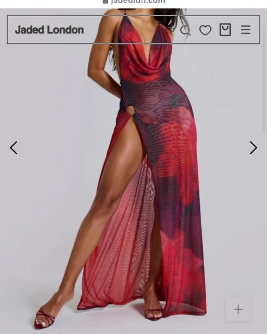 Jaded London Sedona Maxi Dress - Image 4