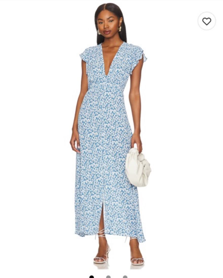 Faithfull The Brand Magdalena Midi Dress - Image 1