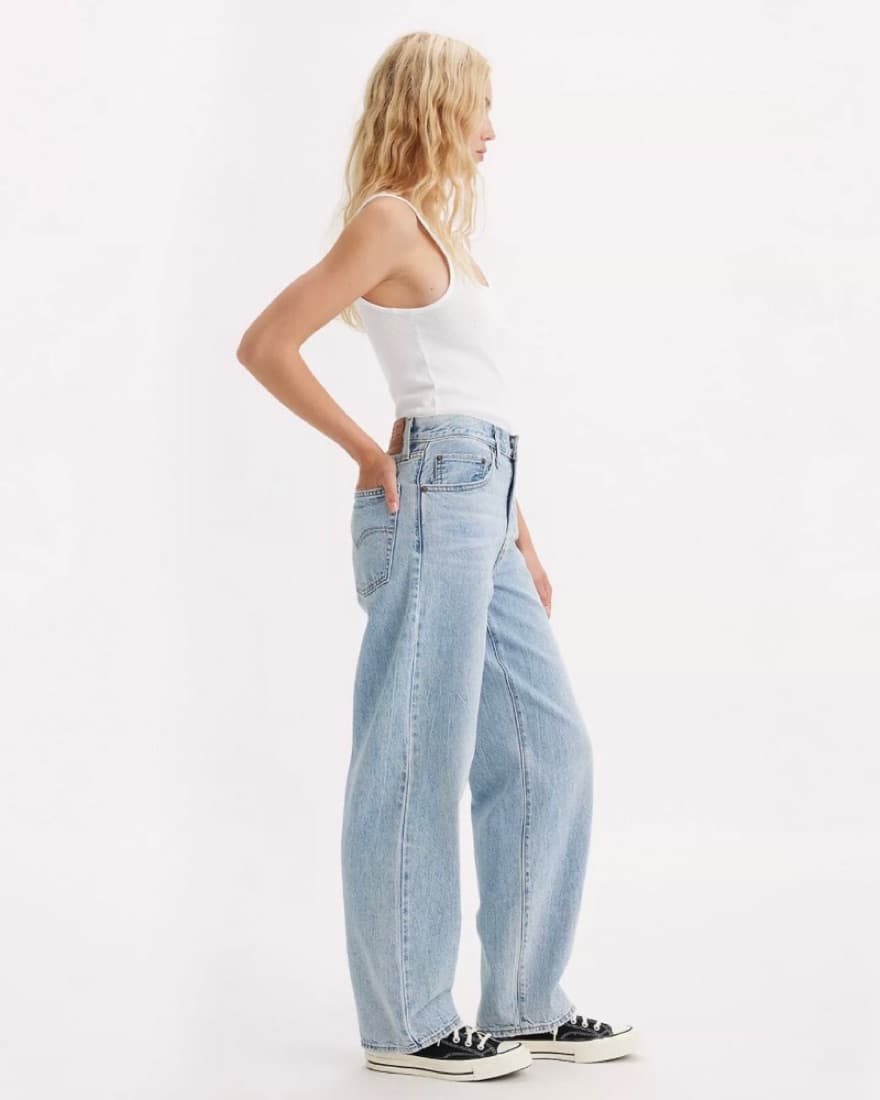 Levis Baggy Dad Jean (Light Wash) - Image 2