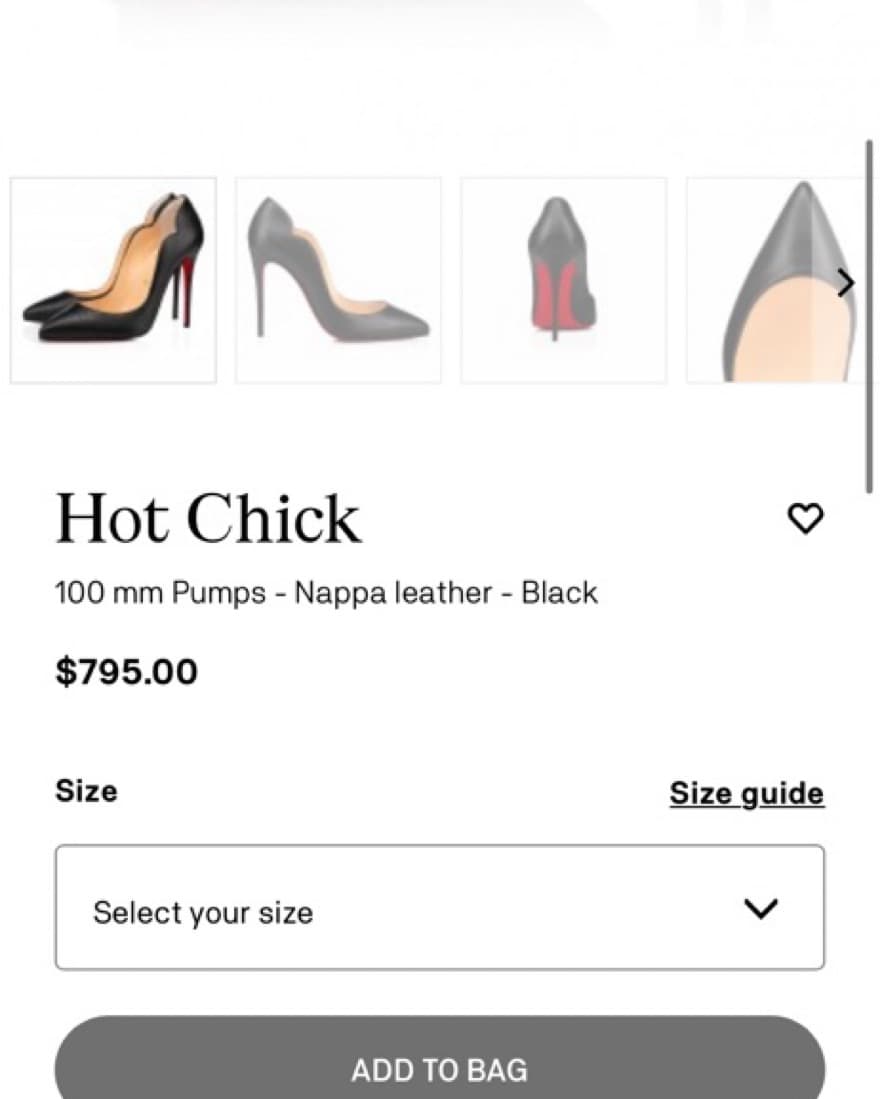 Hot Chick Leather Christian Louboutin - Image 5