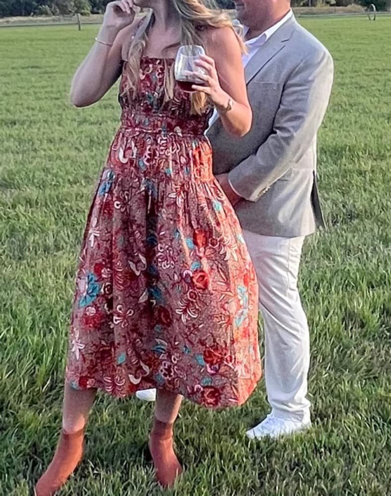 Ulla Johnson Floral Midi Dress - Image 4