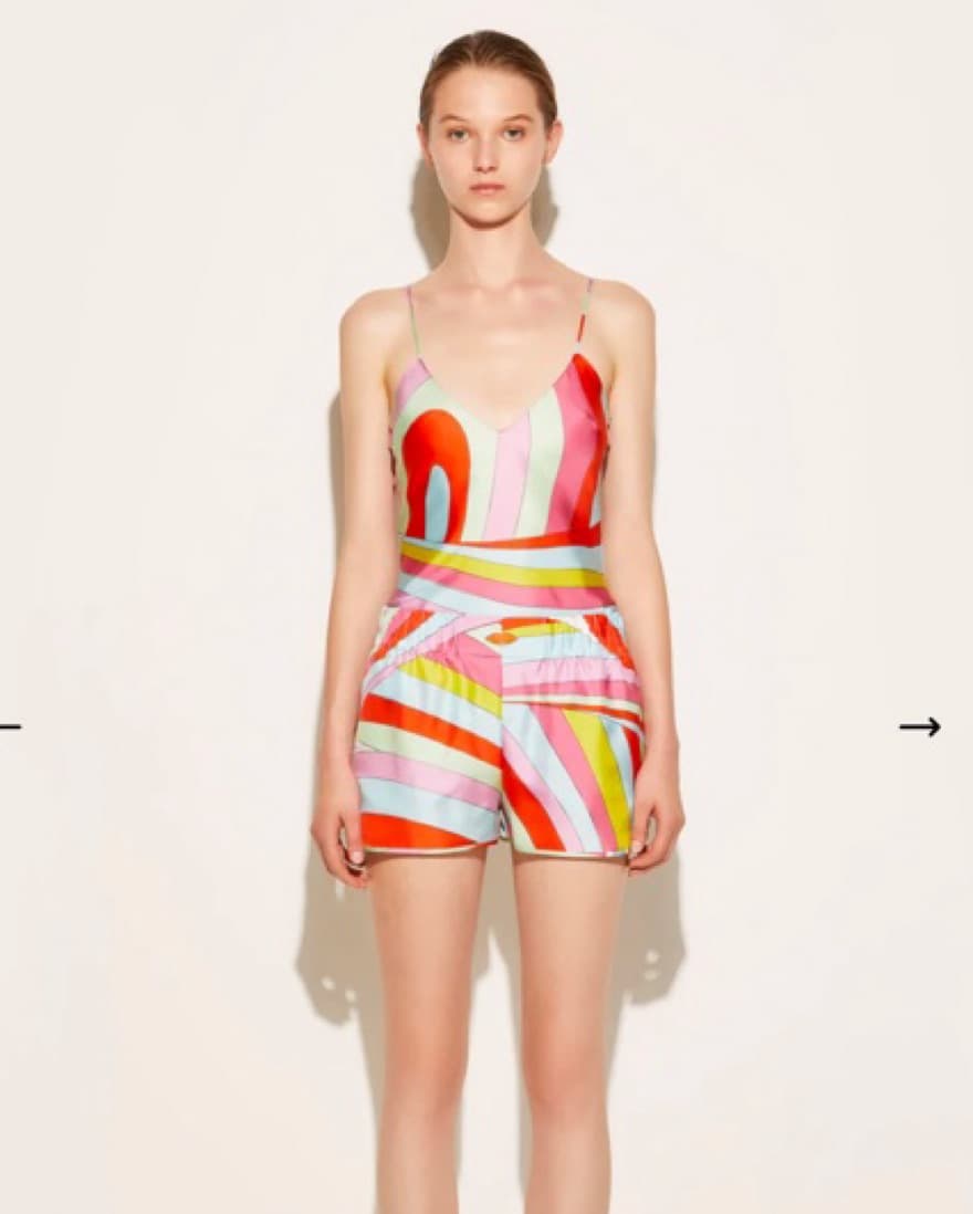 Emilio Pucci Pink Silk Set - Image 1