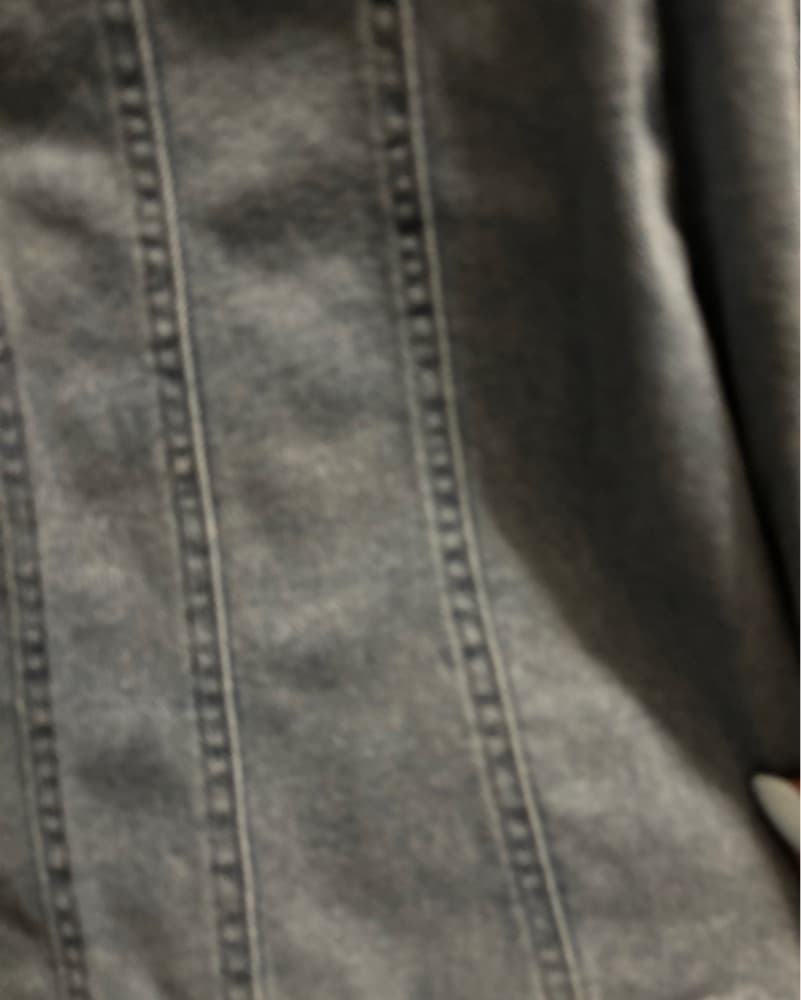 Distressed Denim Bodycon Dress - Image 2