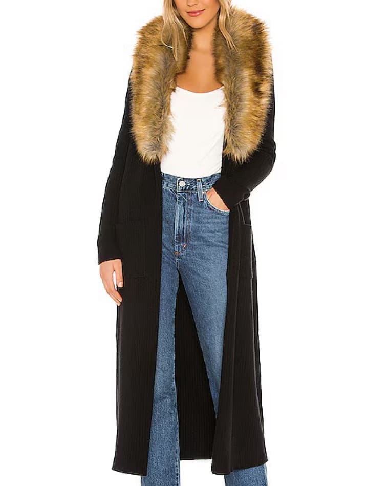Show Me Your Mumu Long Cardigan With Fox - Image 1