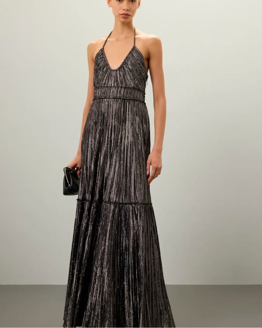 A.L.C Cecelia Halter Gown - Image 1