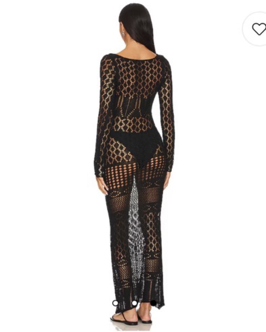 Revolve Crochet Maxi Dress - Image 4