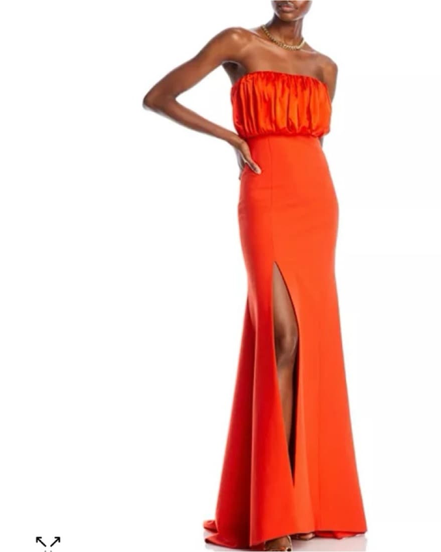 Cinq A Sept Coral Dress - Image 4
