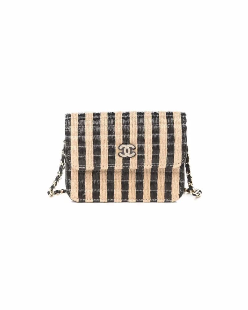 Chanel Chic Raffia Belt Bag - Image 1