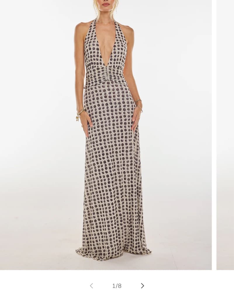 CHELSEA MAXI DRESS IN ECLIPSE - Image 1