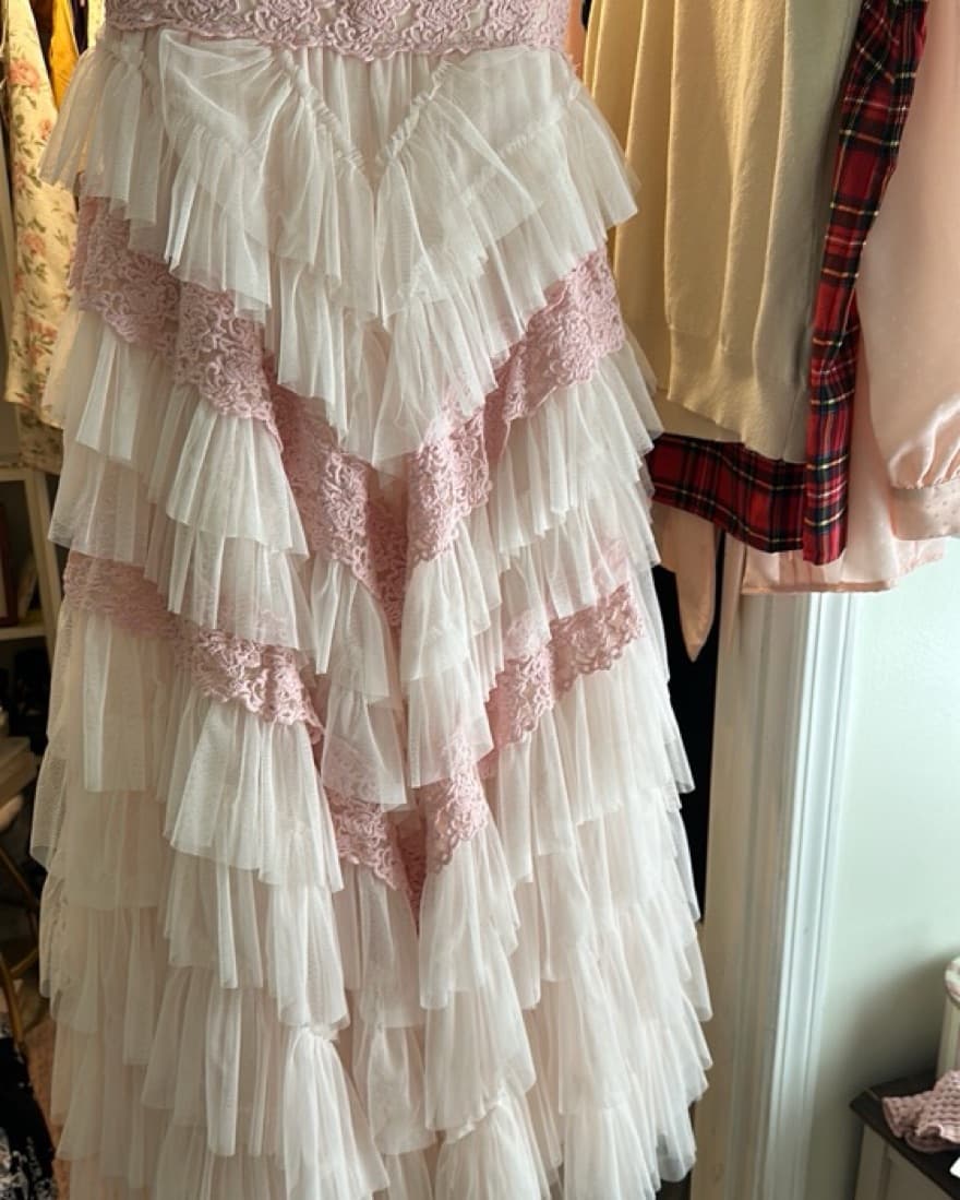 JessaKae Thumbelina Tiered Lace Maxi - Image 2