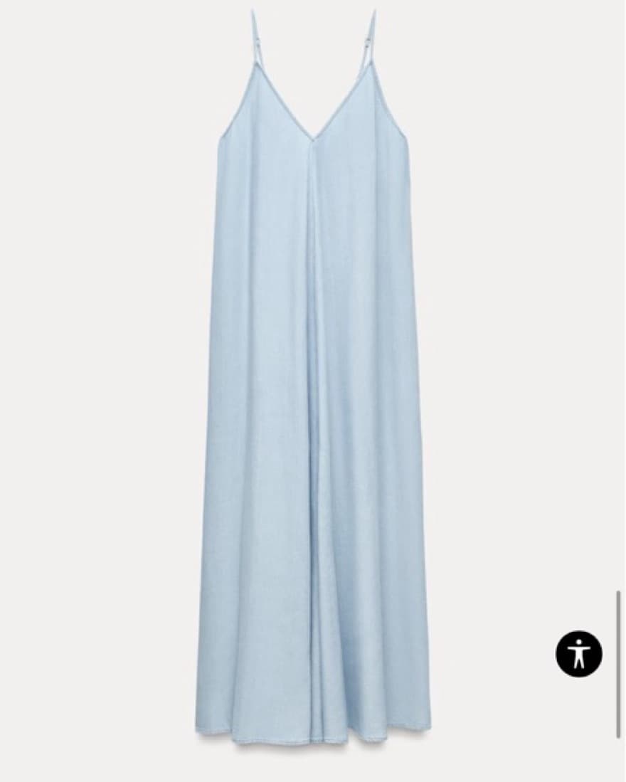 Zara Blue Dress - Image 1