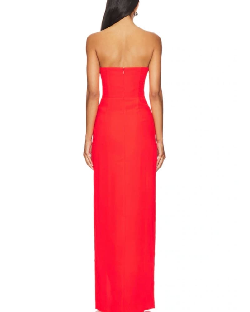 Amanda Upchurch Crimson Maxi Dress - Image 2