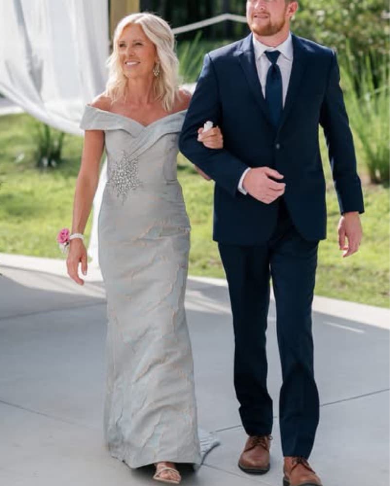 MARSONI mother of the bride dress - Image 3