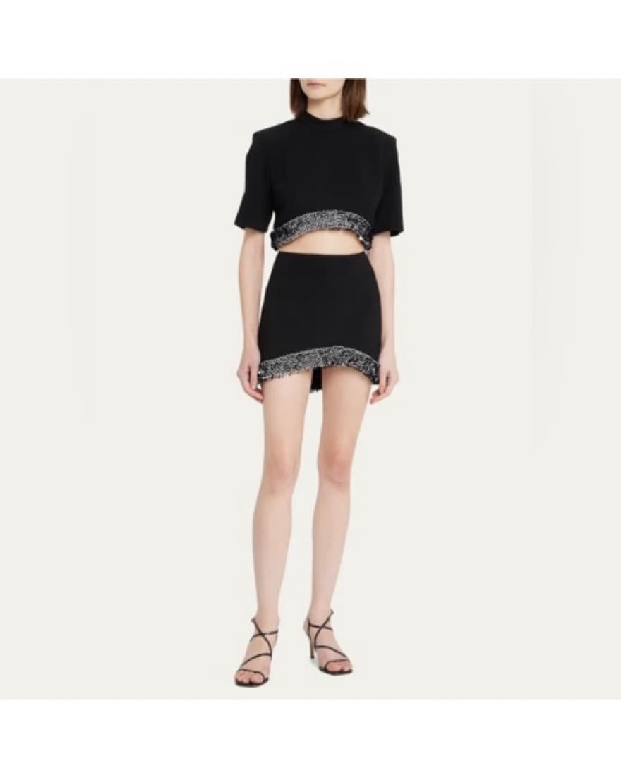 Jonathan simkhai Dua Mini Skirt & Top - Image 1