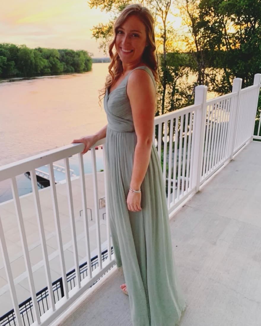 JCrew Sage Chiffon Dress - Image 1