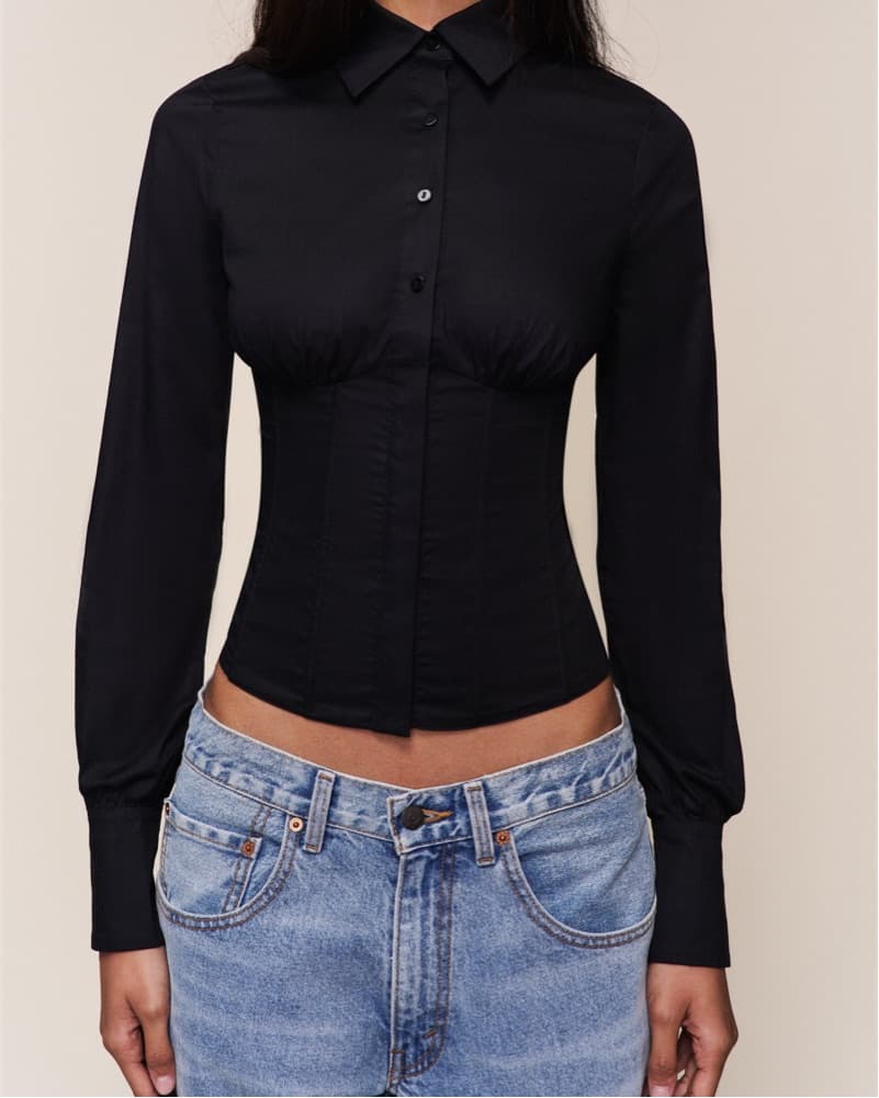Guizio Tailored Corset Long Sleeve  - Image 2