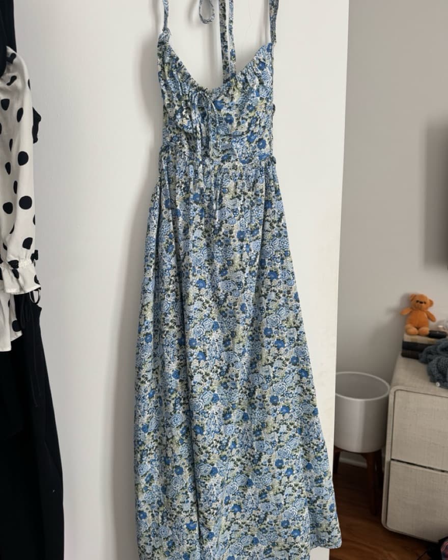 EMORY PARK Tie Back Midi Dress  - Image 2