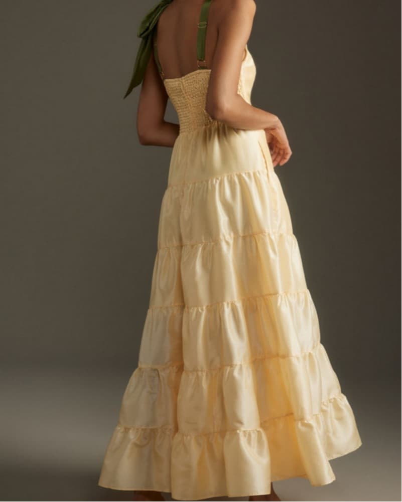 Hutch Scoop-Neck Tiered Maxi Dress - Image 4